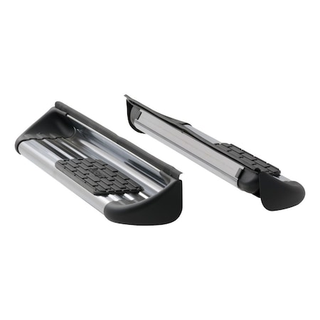 Luverne Truck Equipment STAINLESS STEEL SIDE ENTRY STEPS POLISHED 481521-571521